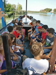 Sulla barca, esplorando la Laguna di Marano