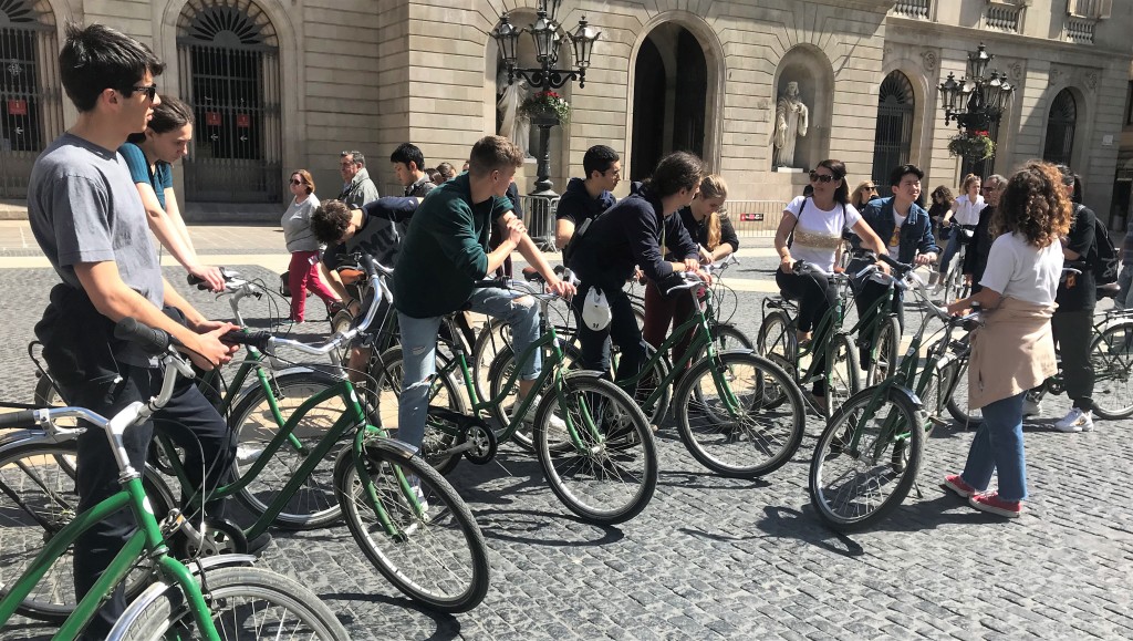 Barcellona, tour in bicicletta