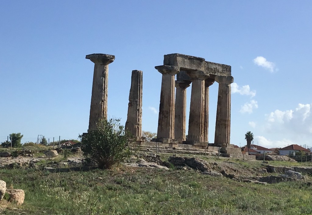 Il tempio di Apollo a Corinto
