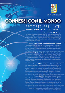 I progetti per i Licei in corso all'Istituto Leone XIII.